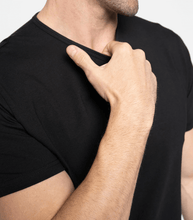Load image into Gallery viewer, Bamboo Swift Curve-Hem T-Shirt - Heather Grey