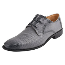 Load image into Gallery viewer, Blacktown Genuine Leather Oxford Style Lace-Up Dress Shoes For Men
