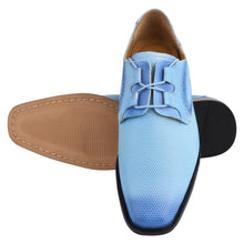 Load image into Gallery viewer, Blacktown Genuine Leather Oxford Style Lace-Up Dress Shoes For Men