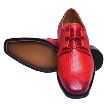 Load image into Gallery viewer, Blacktown Genuine Leather Oxford Style Lace-Up Dress Shoes For Men