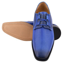 Load image into Gallery viewer, Blacktown Genuine Leather Oxford Style Lace-Up Dress Shoes For Men