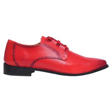 Load image into Gallery viewer, Blacktown Genuine Leather Oxford Style Lace-Up Dress Shoes For Men