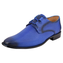 Load image into Gallery viewer, Blacktown Genuine Leather Oxford Style Lace-Up Dress Shoes For Men