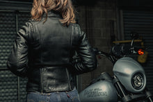 Load image into Gallery viewer, Bloom - Women's Motorcycle Leather Jacket