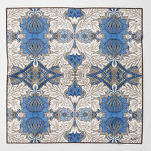 Load image into Gallery viewer, St. James - Silk Neckerchief - Blue and Tan