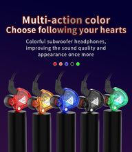 Load image into Gallery viewer, Blue Gaming Bass 3.5mm In-Ear Earphone Game Headset Noise Driver Gaming Earbuds Headset with Dual Mic Detachable & Built-in and Volume Control For Mobile Gaming PC Cancelling Earbuds With Mic