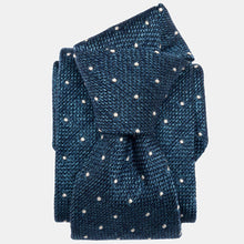 Load image into Gallery viewer, Mattei - Silk Grenadine Tie - Blue