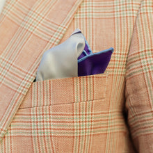 Load image into Gallery viewer, Harmony - Silk Pocket Square - Blue