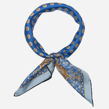 Load image into Gallery viewer, Filippo - Silk Neckerchief - Azure