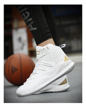 Load image into Gallery viewer, Blue Men High Quality Basketball Sneakers Boys Basket Shoes Autumn High Top Anti-Slip Outdoor Sports Shoes Trainer Professional Anti Slip Sports Sneakers