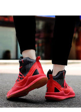 Load image into Gallery viewer, Blue Men High Quality Basketball Sneakers Boys Basket Shoes Autumn High Top Anti-Slip Outdoor Sports Shoes Trainer Professional Anti Slip Sports Sneakers