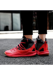 Load image into Gallery viewer, Blue Men High Quality Basketball Sneakers Boys Basket Shoes Autumn High Top Anti-Slip Outdoor Sports Shoes Trainer Professional Anti Slip Sports Sneakers