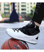 Load image into Gallery viewer, Blue Men High Quality Basketball Sneakers Boys Basket Shoes Autumn High Top Anti-Slip Outdoor Sports Shoes Trainer Professional Anti Slip Sports Sneakers