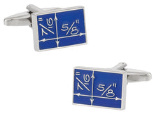 Load image into Gallery viewer, Blueprint Cufflinks for Architect