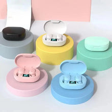 Load image into Gallery viewer, Bluetooth Earphone Wireless Ear Buds 5.0 LED Display Button Control Quality Sound Earphones in-Ear Headphones For Workouts And Running