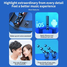 Load image into Gallery viewer, Bluetooth Earphones Wireless Headphones With Microphone Sports Waterproof Touch Control Wireless Headsets Earbuds Phone Updated Design with Industry Leading Sound & Improved Comfort, Long Wireless Range,