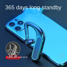 Load image into Gallery viewer, Bluetooth Headset Wireless Earpiece Bluetooth 5.0 Earphones Elegant Business Over Ear Headphones Noise Isolating Wireless Ergonomic Earbuds For Clear Calls Stereo Office Headset With Mic Black
