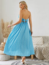 Load image into Gallery viewer, Bohemian Halter Maxi Dress - Women's Summer Sleeveless Flowy Beach Dress