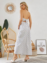 Load image into Gallery viewer, Bohemian Halter Maxi Dress - Women's Summer Sleeveless Flowy Beach Dress