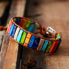 Load image into Gallery viewer, Boho Chic Leather Bracelet