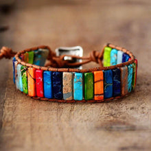 Load image into Gallery viewer, Boho Chic Leather Bracelet