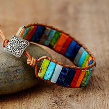 Load image into Gallery viewer, Boho Chic Leather Bracelet