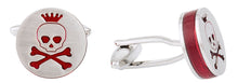 Load image into Gallery viewer, Bonehead Skull Cufflinks