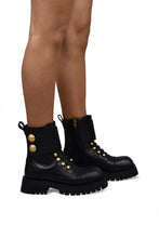 Load image into Gallery viewer, Balmain Women Ranger Army Boots