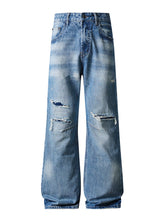 Load image into Gallery viewer, CLASSIC DISTRESSED BOOTCUT DENIM
