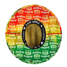 Load image into Gallery viewer, Peter Grimm Sublime Boss DJ Lifeguard - Rye Straw Lifeguard Hat