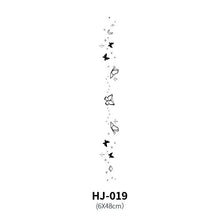 Load image into Gallery viewer, Botanical Spine Tattoo Decal