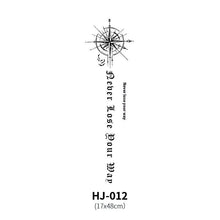 Load image into Gallery viewer, Botanical Spine Tattoo Decal