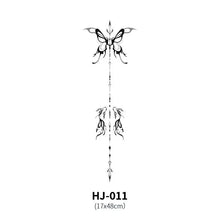 Load image into Gallery viewer, Botanical Spine Tattoo Decal