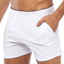 Load image into Gallery viewer, Boxer Cotton Sleep Men Swimming Briefs or Boxers Shorts with Pocket Mens Shorts Running Shorts Men Outdoor Sports Men's Gym Shorts Daily fitness shorts