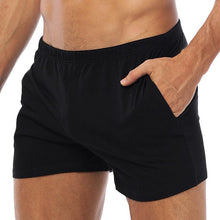 Load image into Gallery viewer, Boxer Cotton Sleep Men Swimming Briefs or Boxers Shorts with Pocket Mens Shorts Running Shorts Men Outdoor Sports Men's Gym Shorts Daily fitness shorts