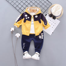 Load image into Gallery viewer, Boys' Cartoon Long Sleeve 3-Piece Outfit Set | 0-4 Years - # BAAA71710023 & BOAA11310015