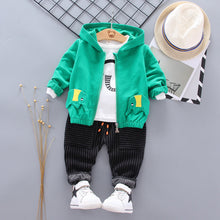 Load image into Gallery viewer, Boys' Cartoon Long Sleeve 3-Piece Outfit Set | 0-4 Years - # BAAA71710023 & BOAA11310015