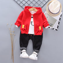 Load image into Gallery viewer, Boys' Cartoon Long Sleeve 3-Piece Outfit Set | 0-4 Years - # BAAA71710023 & BOAA11310015