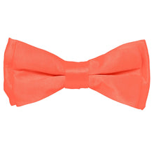Load image into Gallery viewer, Vittorio Farina Boy's Solid Silky Bow Tie