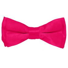 Load image into Gallery viewer, Vittorio Farina Boy's Solid Silky Bow Tie