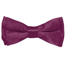 Load image into Gallery viewer, Vittorio Farina Boy's Solid Silky Bow Tie