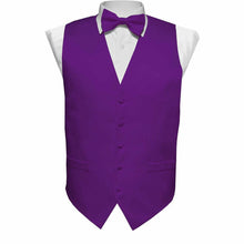 Load image into Gallery viewer, Vittorio Farina Boy's Solid Satin Vest Set