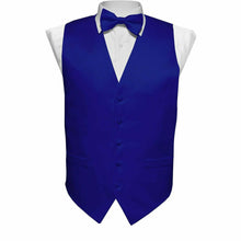 Load image into Gallery viewer, Vittorio Farina Boy's Solid Satin Vest Set