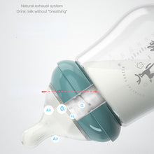 Load image into Gallery viewer, BPA-Free Glass Baby Bottle with Anti-Choke Design - # BAGE21810008