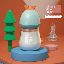 Load image into Gallery viewer, BPA-Free Glass Baby Bottle with Anti-Choke Design - # BAGE21810008