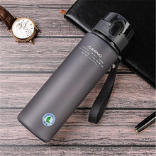 Load image into Gallery viewer, BPA Free Leak Proof Sports Water Bottle High Quality Tour Hiking Portable My Favorite Drink Bottles 400ml 560ml Water Bottle Sport Frosted Tour Outdoor Leak Proof Seal Child School Water Bottles for Children Kids