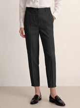 Load image into Gallery viewer, Linen Tailored Straight Cropped Pants LOGAN