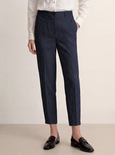 Load image into Gallery viewer, Linen Tailored Straight Cropped Pants LOGAN