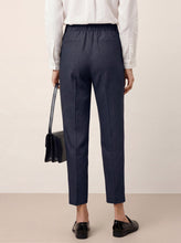Load image into Gallery viewer, Linen Tailored Straight Cropped Pants LOGAN