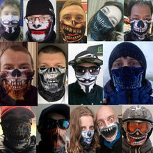 Load image into Gallery viewer, Breathable Mask Bandana Neck Gaiter Cycling Face Mask Hiking Scarves Headband Summer Balaclava Neck Gaiter Tubular Buff Bandana Scarf Headgear Bicycle Half Mask Face Cover Venom Headband Summer Men Beanie Hat Windproof Head Scarves Neck